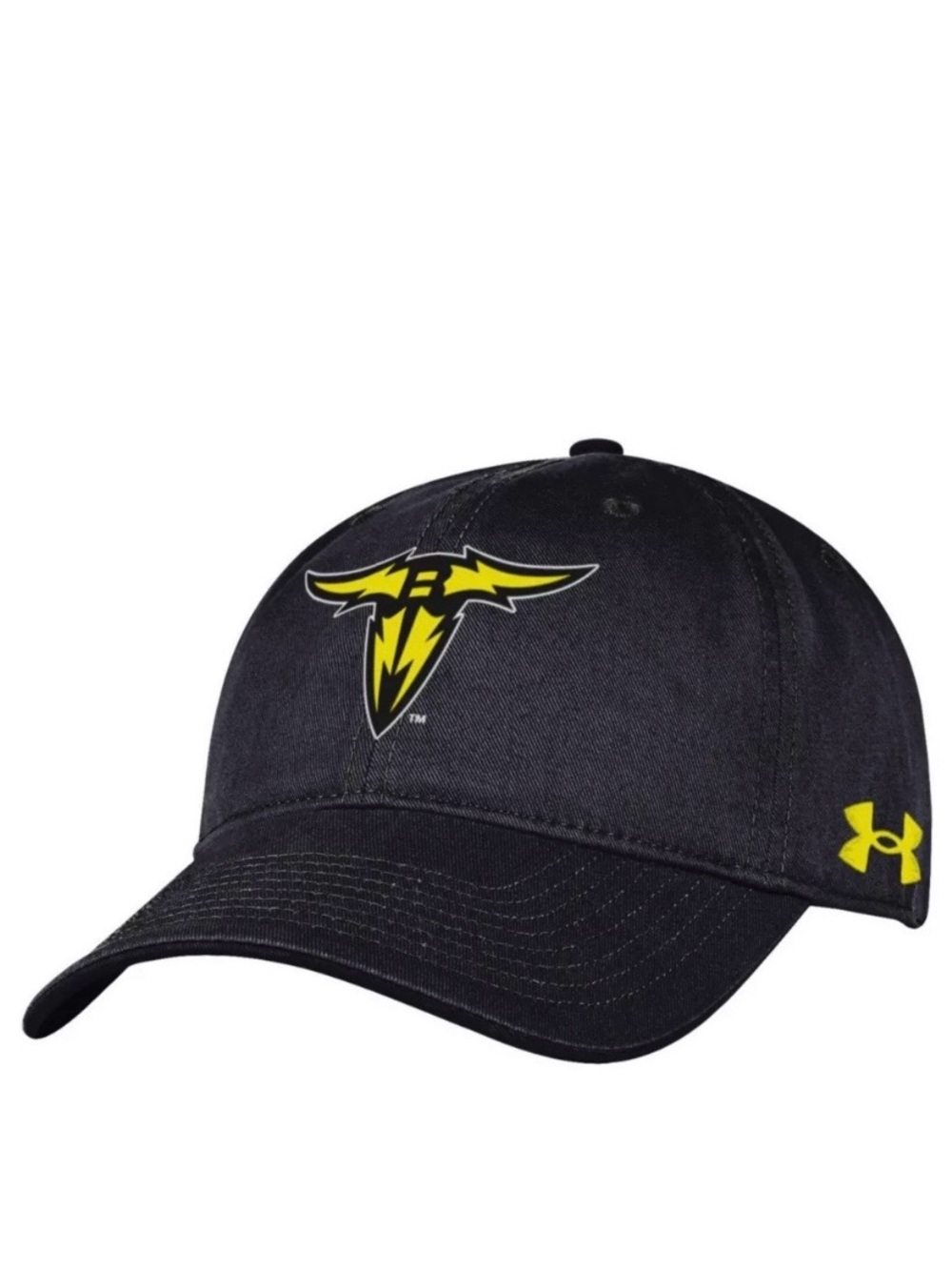 Under Armour San Antonio Brahmas UFL Black Adjustable Hat Cap NWT UPF 30